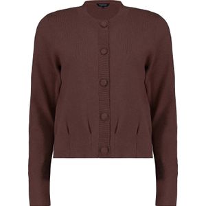 Bloomings - Vest - Bruin - Dames