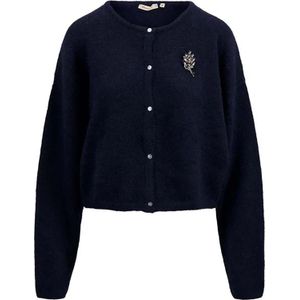 Zusss - Vest - Blauw - Dames