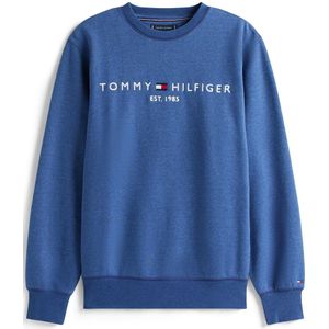 Tommy Hilfiger Sweater Tommy Logo Blauw heren