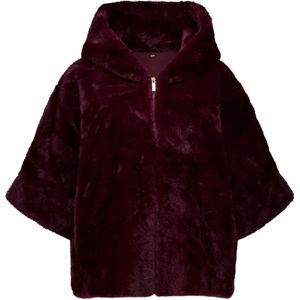 Bomont - Poncho Celia - Bordeaux Rood - Dames Poncho