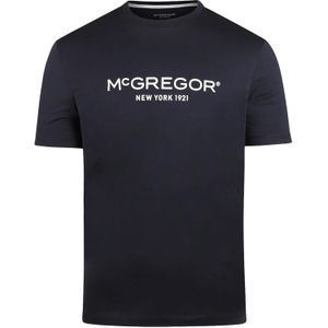 McGregor T-shirt Navy heren