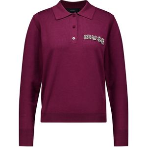 Copenhagen Muse Trui Bordeaux Rood dames