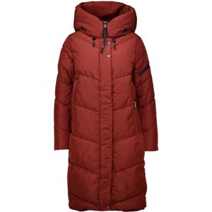 Khujo Jas Jange Waterafstotend Bordeaux Rood dames