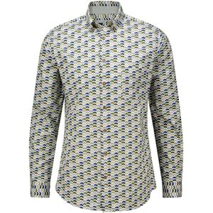 Bomont Overhemd Jerome Print Groen heren