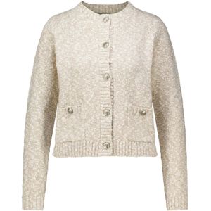 Bloomings - Vest - Beige - Dames