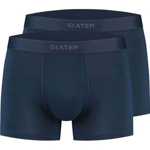 Slater Boxershorts 2-pack Bamboo Donkerblauw heren