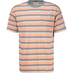 Scotch & Soda Yarn Dye Stripe Pocket T-shirt Multi heren