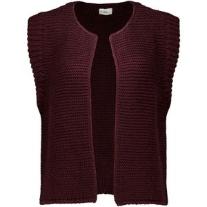Bomont Gilet Gringou Bordeaux Rood dames