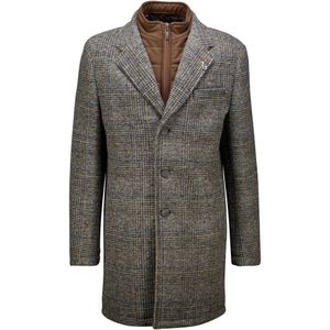 A Fish Named Fred Jas Check Grijs heren