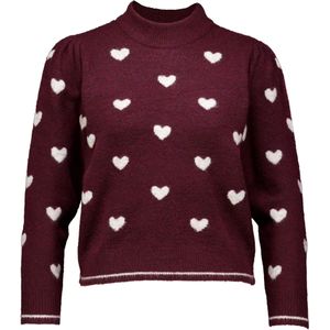 Freequent Trui Faith Bordeaux Rood dames