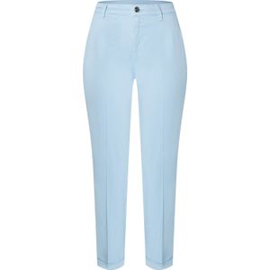 Mac Jeans Chino Turn Up Lichtblauw dames