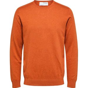 Selected Homme Trui Crew Neck Cognac heren