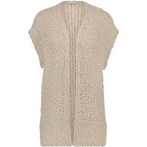 Nukus Gilet Gilly Beige dames