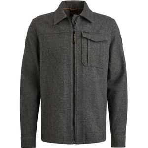 PME Legend - Heren Smoking Overhemd - Grijs