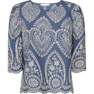 Sisters Point Blouse Gilma Blauw dames