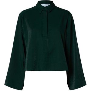 Selected Femme Blouse Jean Groen dames