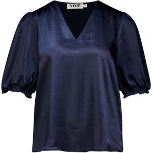 Vive La Femme Blouse Lisa Navy dames