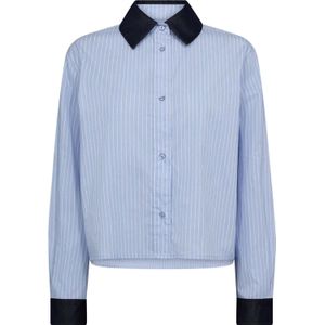 Co'couture Blouse Nelson  Blauw dames