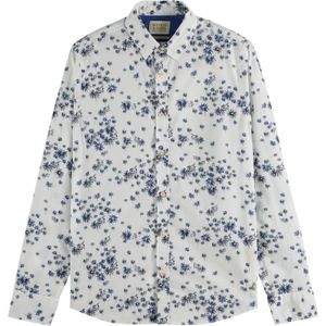 Scotch & Soda Overhemd Blauw heren