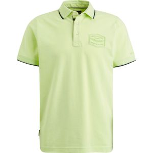 Pme Legend Short sleeve polo Stretch pique pa Paars heren