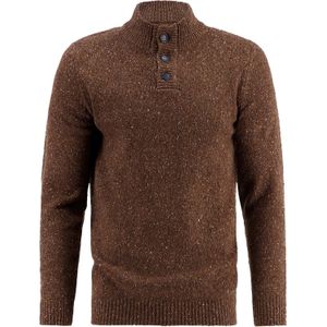 A Fish Named Fred Pullover Bruin heren