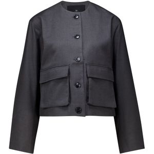 With Black Blazer Magnolia Tailored Grijs dames