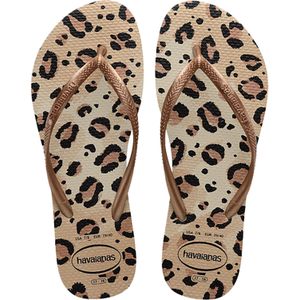 Havaianas Badslippers Slim Animals Beige dames