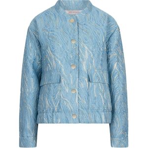 Esqualo Bomberjack Jacquard Blauw dames