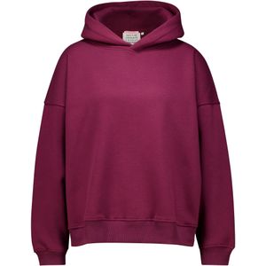 The Shirt Project Hoodie Bordeaux Rood dames