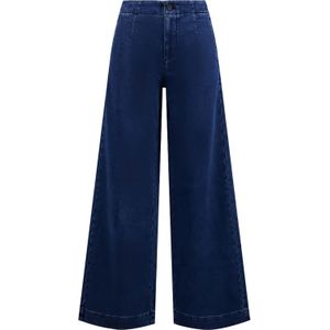 Zusss Broek van Jogger Denim Jeans dames