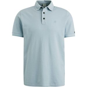 Cast Iron Polo Jersey Blauw heren