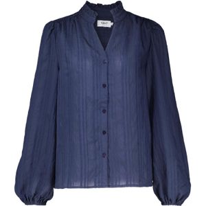 Vive La Femme Blouse Donkerblauw dames