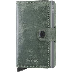 Secrid Portemonnee Miniwallet Vintage Groen heren