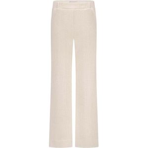 Studio Anneloes Pantalon Lexie Tweed Wit dames