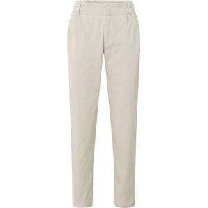 Yaya Woven loose fit trousers with Beige dames