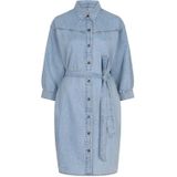 Esqualo Jurk denim Blauw dames