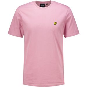 Lyle & Scott T-shirt Plain Roze heren
