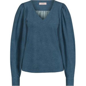 Studio Anneloes Top Les Denim Blauw dames
