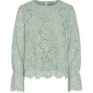 Y.A.S. Blouse Perla Lace Groen dames