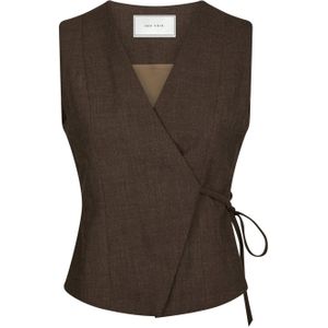Neo Noir Gilet Samara Bruin dames