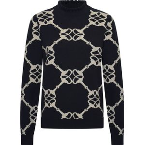 HV Society Trui Luna Navy dames