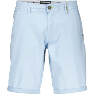 No Excess Short Chino Lichtblauw heren