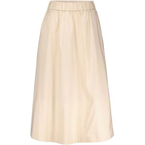 Neo Noir yara poplin skirt Bruin dames