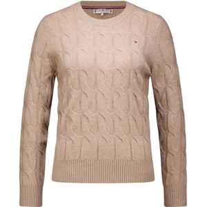 Tommy Hilfiger Trui Cable  Beige dames