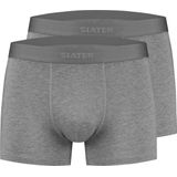 Slater Boxershorts 2-pack Bamboo Grijs heren