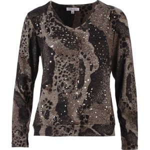 Enjoy Sweater  Taupe dames