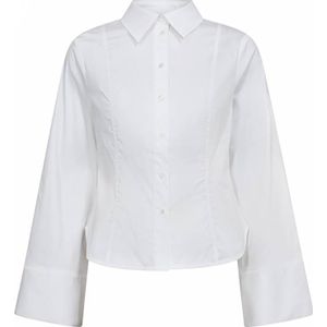 Co'couture - Blouse Sanna Bell - Wit - Dames