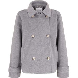 Covered - Wisal - Wollen Jas - Grijs - Dames