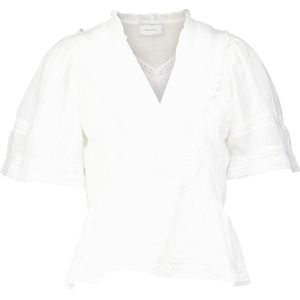 Neo Noir Blouse Evienne Voile Wit dames
