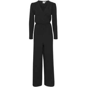 Ichi Jumpsuit Nareen Zwart dames